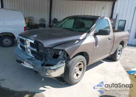 2010 Dodge Ram 1500 St from USA, damaged, VIN 3D7JB1EK2AG109707